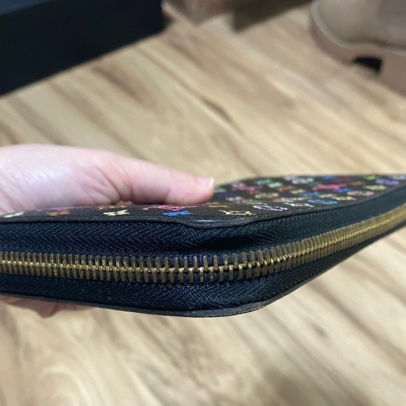 Louis Vuitton Monogram Canvas Murakami Multicolore Continental Zippy Wallet - Picture 13 of 15